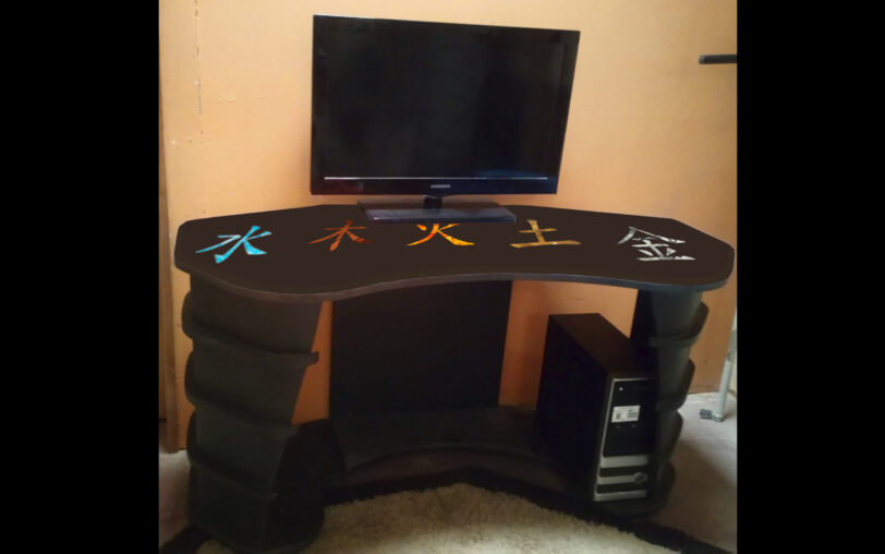 Mesas gaming - modelo Deluxe level 2